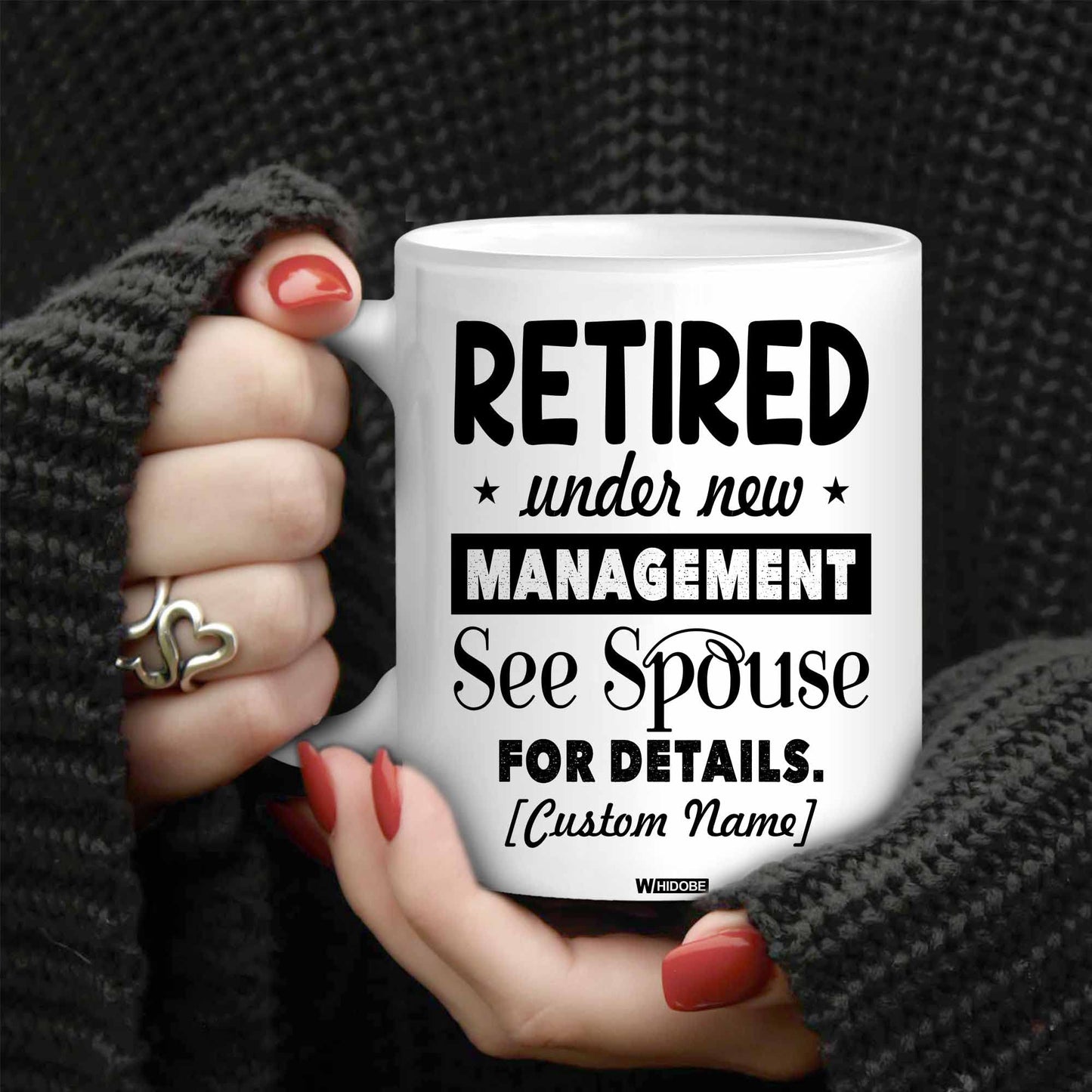 Funny Retirement Gift Mug Retired Not My Problem Any More Mug for Women Men Dad Mom Retired Calendar Mug Coworkers Office Family Idea for Her Nurse Mothers Day Birthday Anniversary Christmas