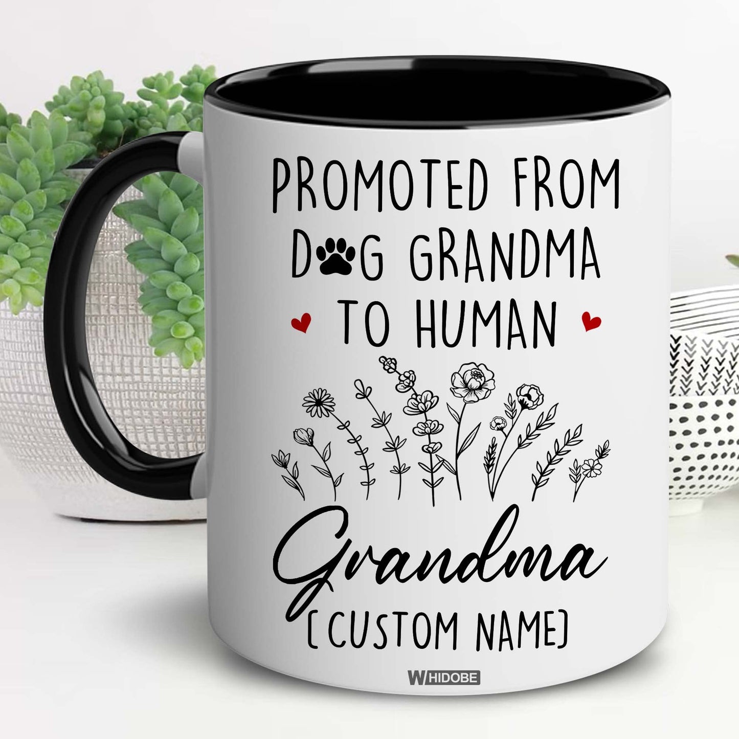 Grandma Gift Mug, New Baby Reveal Gift For Grandma, Grandma To Be From Daughter, Baby Pregnancy Announcement Gift, Cute Mug For Women Woman, New Grandmother, Mothers Day Cup Future Grandma
