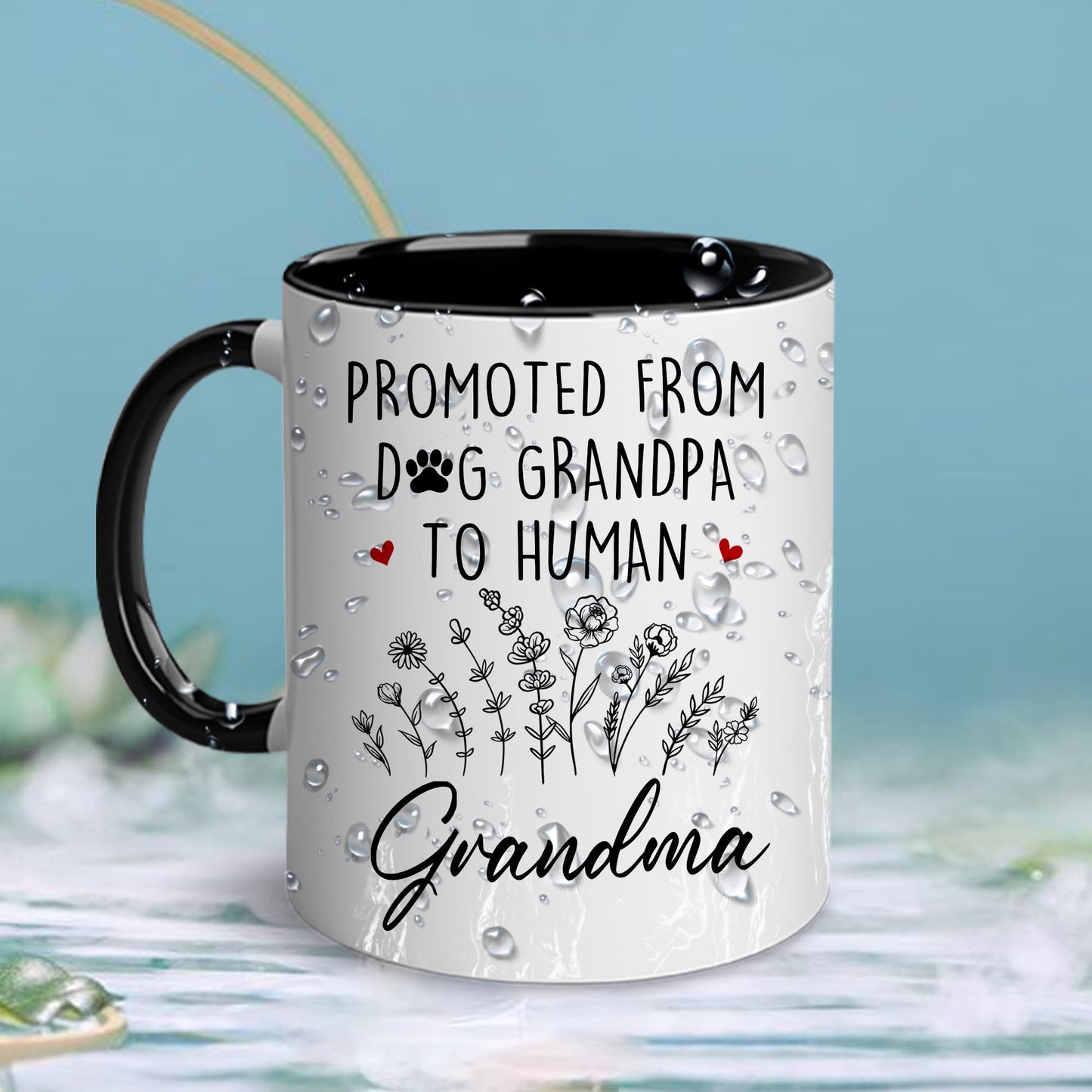 Grandma Gift Mug, New Baby Reveal Gift For Grandma, Grandma To Be From Daughter, Baby Pregnancy Announcement Gift, Cute Mug For Women Woman, New Grandmother, Mothers Day Cup Future Grandma