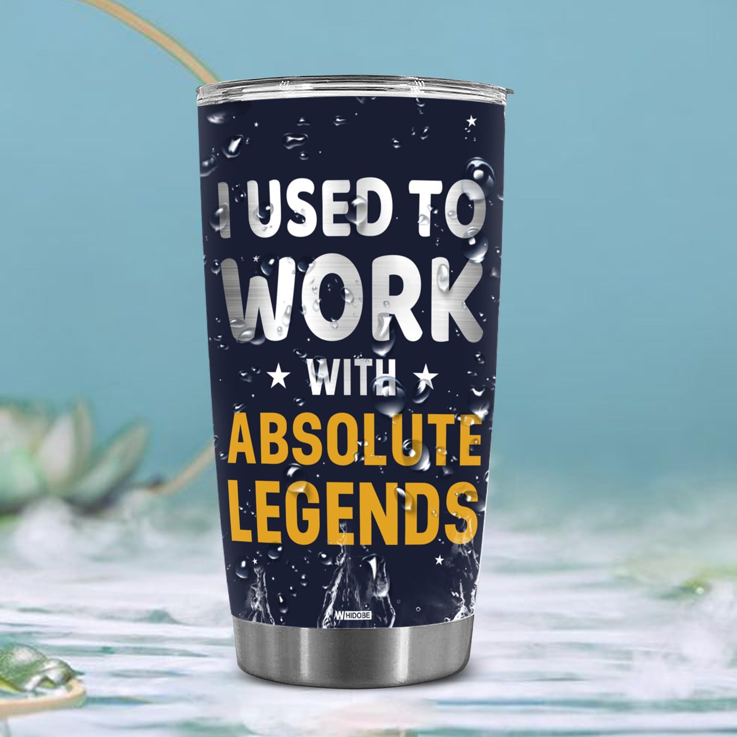 Stainless Steel 20.0 oz Tumbler, Vacuum Insulated Retirement New Job Goodbye Workplace Office Boss, BPA Free