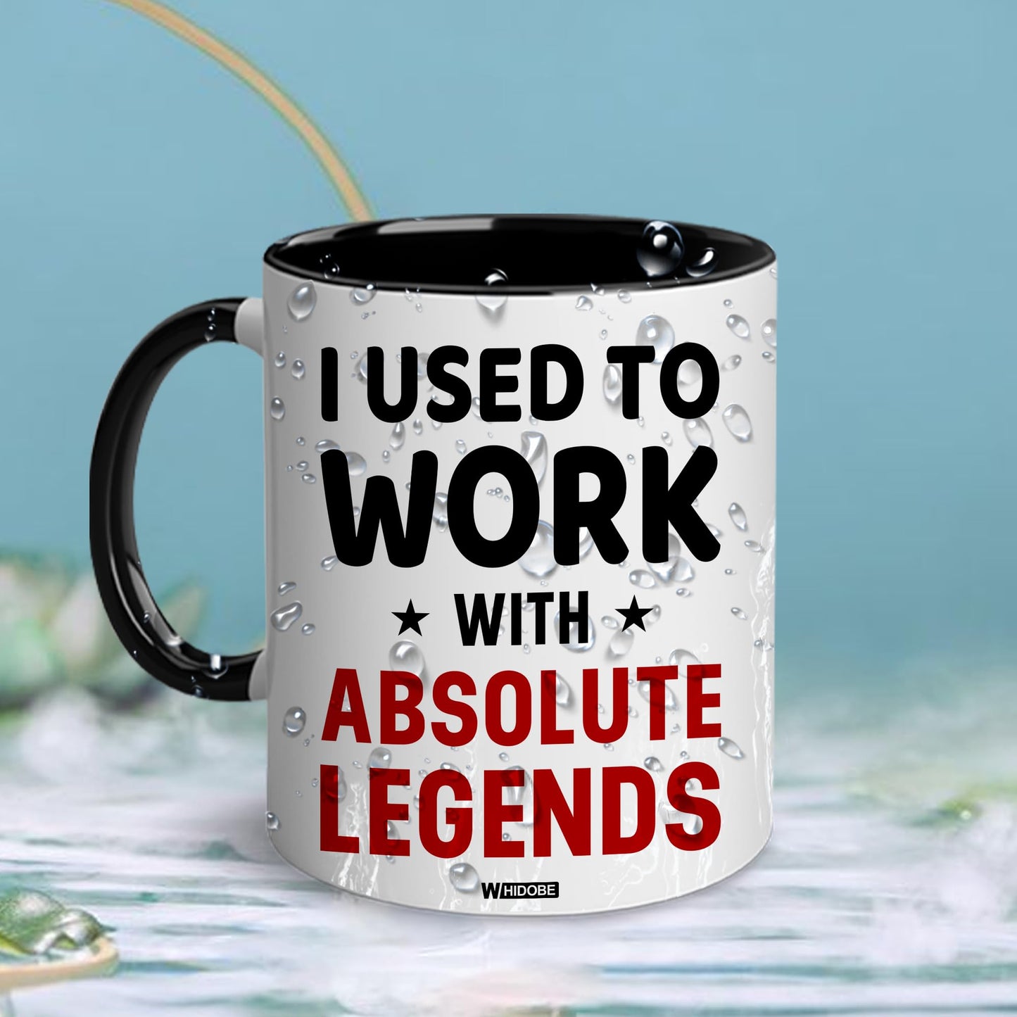 I Used To Work With Absolute Legend Coworker Retirement New Job Goodbye Workplace Office Boss, Women, Men, Going Away, Colleague, Farewell, Leaving, Good Luck New Job Coworker Accent Mug 11OZ