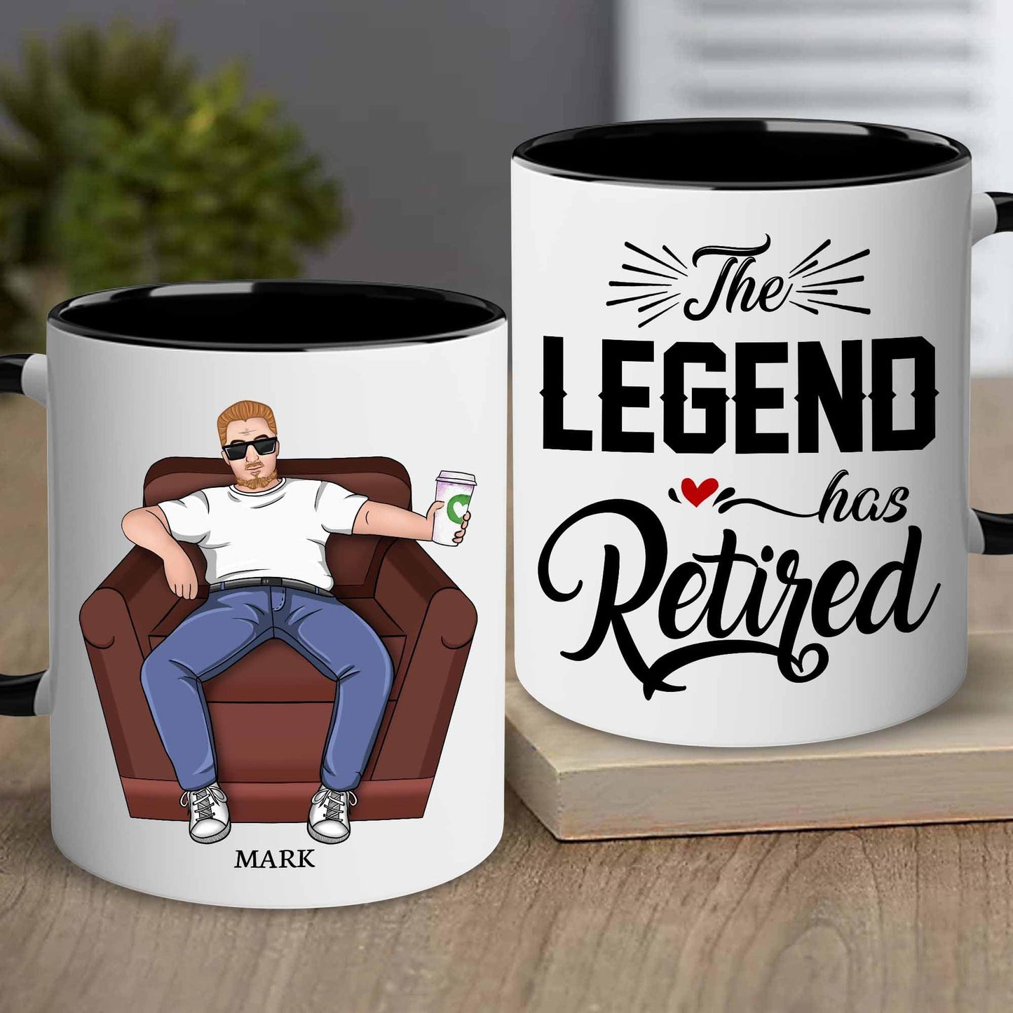 Retirement Gifts Retirement Mug Retired Mug The Legend Has Retired Mug for Women Men Dad Mom Retired Calendar Mug Coworkers Office Family Idea Her Mothers Fathers Day Birthday Christmas