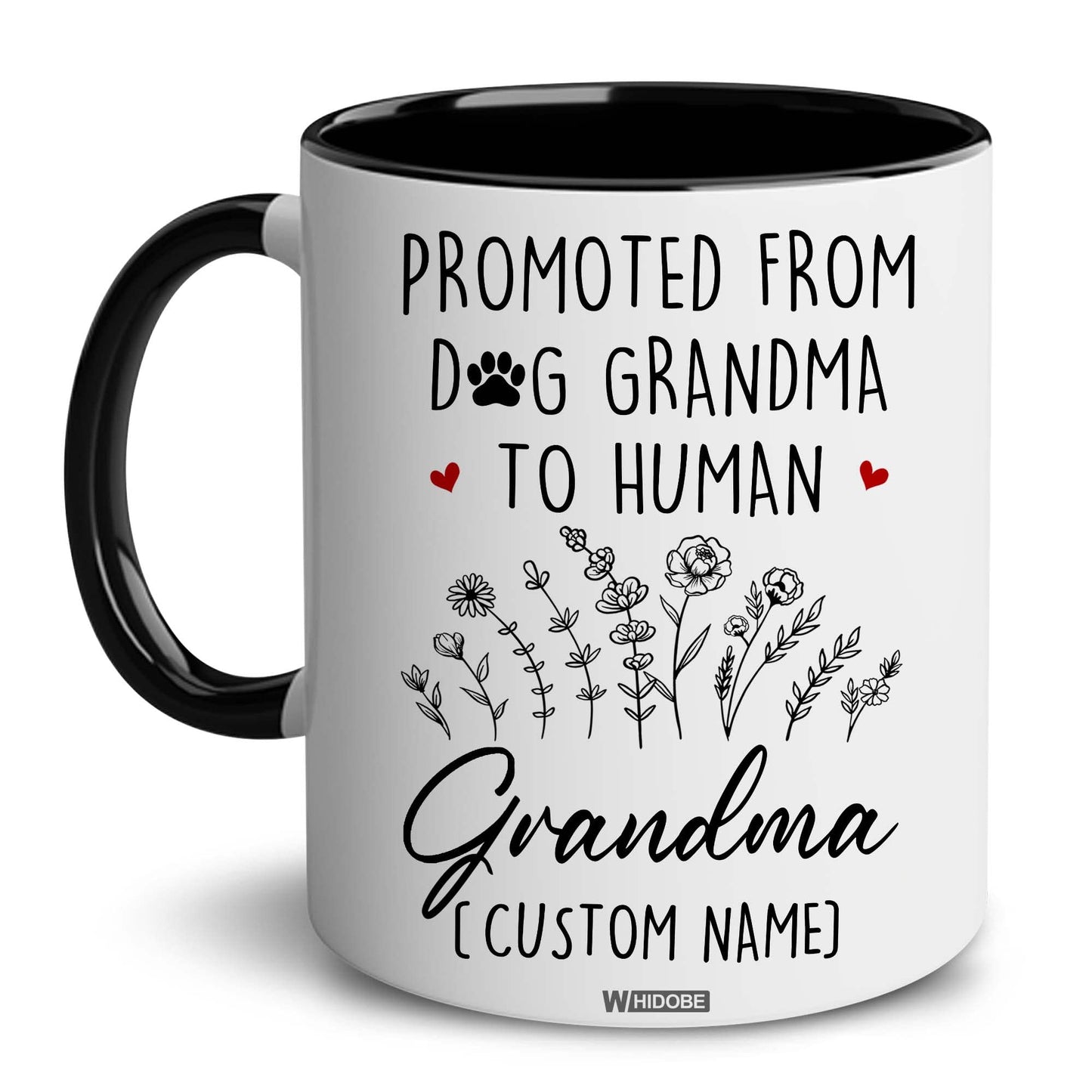 Grandma Gift Mug, New Baby Reveal Gift For Grandma, Grandma To Be From Daughter, Baby Pregnancy Announcement Gift, Cute Mug For Women Woman, New Grandmother, Mothers Day Cup Future Grandma