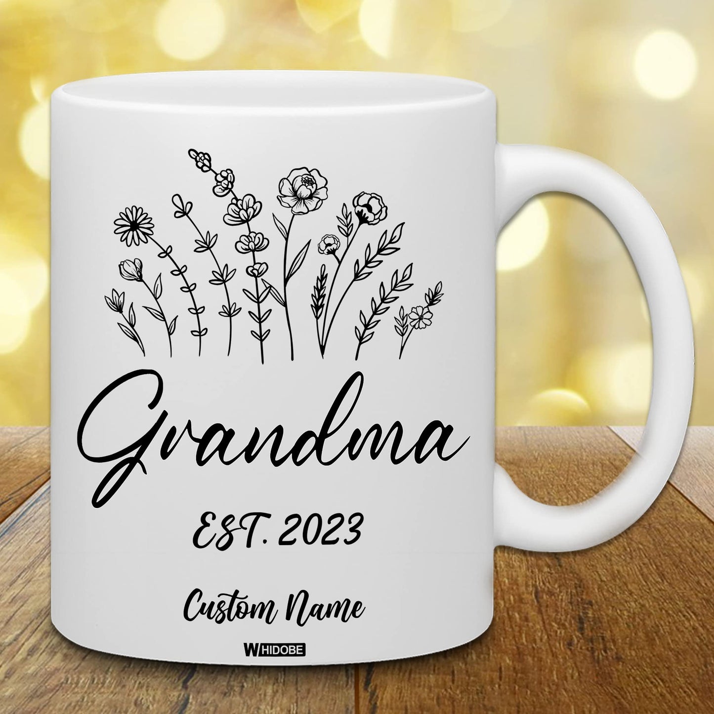 Grandma Gift Mug, New Baby Reveal Gift For Grandma, Grandma To Be From Daughter, Baby Pregnancy Announcement Gift, Cute Mug For Women Woman, New Grandmother, Mothers Day Cup Future Grandma