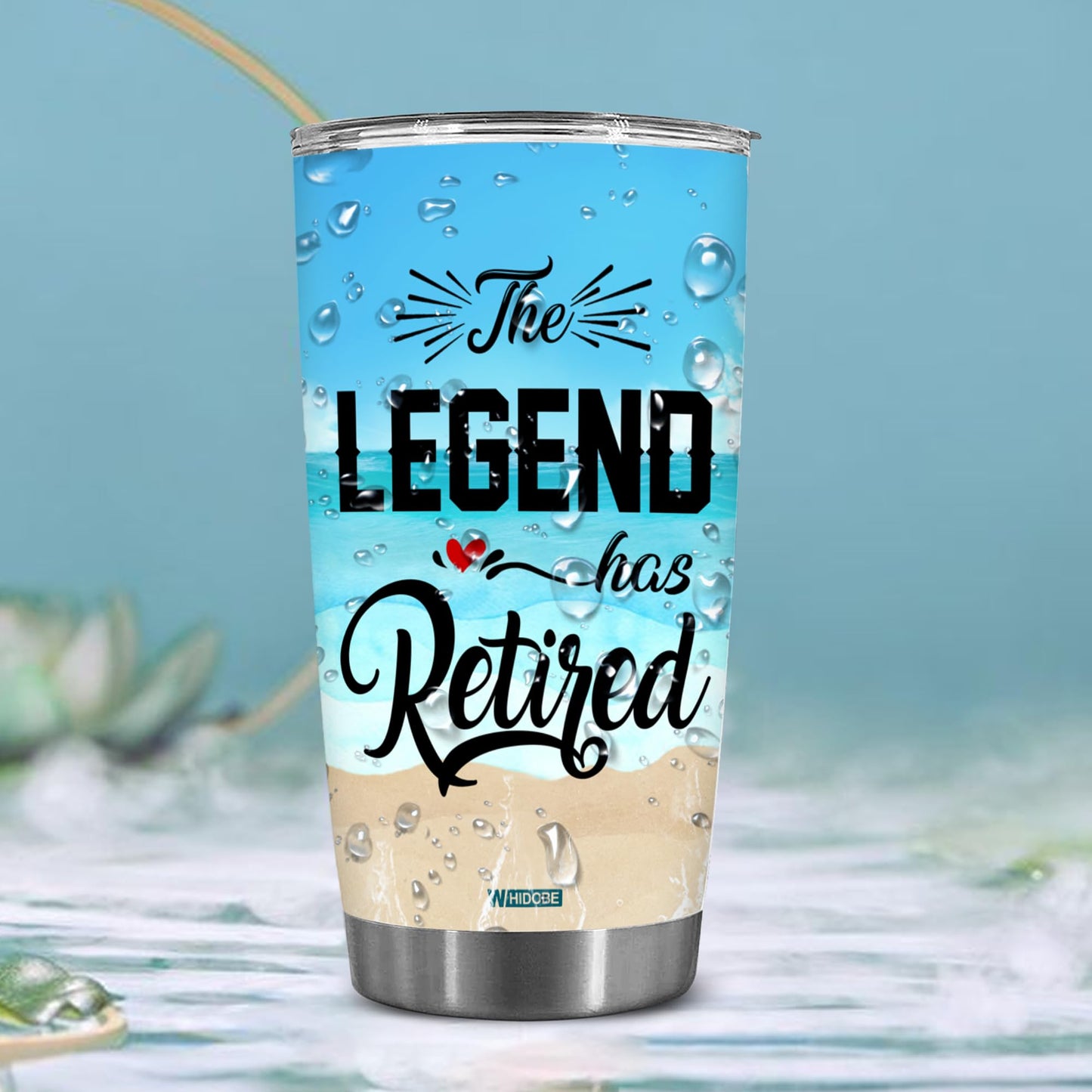 Retirement Gifts - Retirement Tumbler - The legend has retired Tumbler for Women Men Dad Mom Retired Calendar Tumbler Coworkers Idea for Fathers Mothers Day Birthday Christmas 20OZ