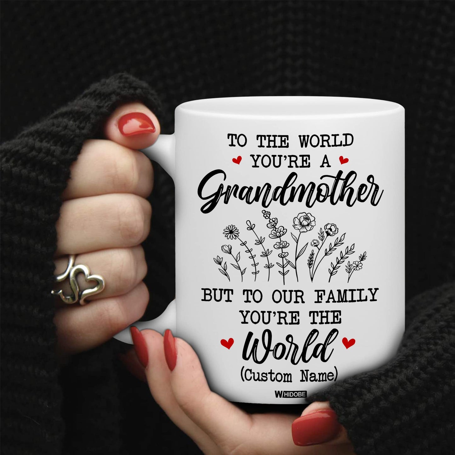 Grandma Gift Mug, New Baby Reveal Gift For Grandma, Grandma To Be From Daughter, Baby Pregnancy Announcement Gift, Cute Mug For Women Woman, New Grandmother, Mothers Day Cup Future Grandma