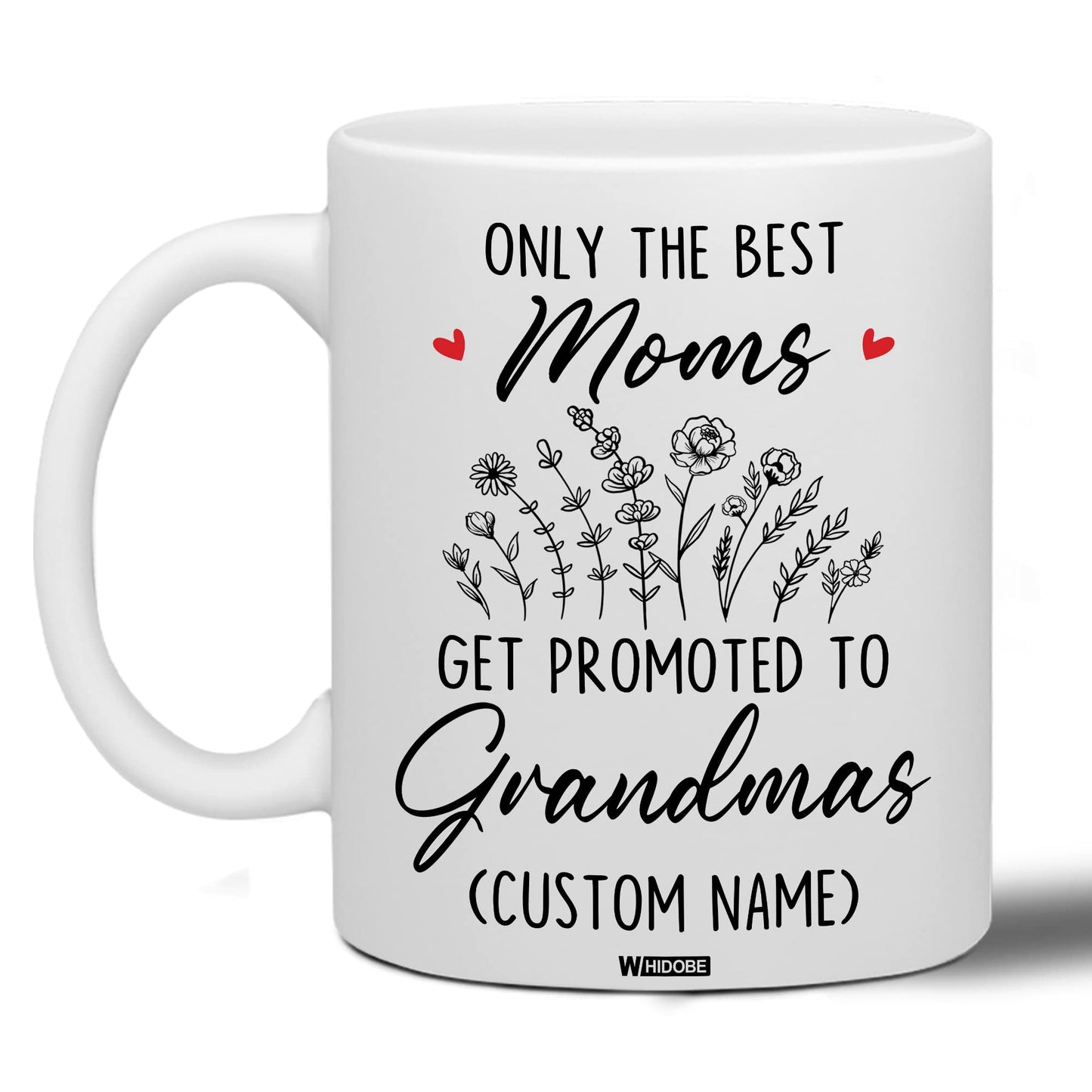 Grandma Gift Mug, New Baby Reveal Gift For Grandma, Grandma To Be From Daughter, Baby Pregnancy Announcement Gift, Cute Mug For Women Woman, New Grandmother, Mothers Day Cup Future Grandma