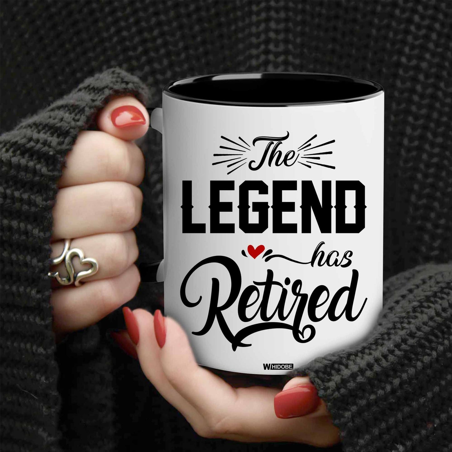 Retirement Gifts Retirement Mug Retired Mug The Legend Has Retired Mug for Women Men Dad Mom Retired Calendar Mug Coworkers Office Family Idea Her Mothers Fathers Day Birthday Christmas