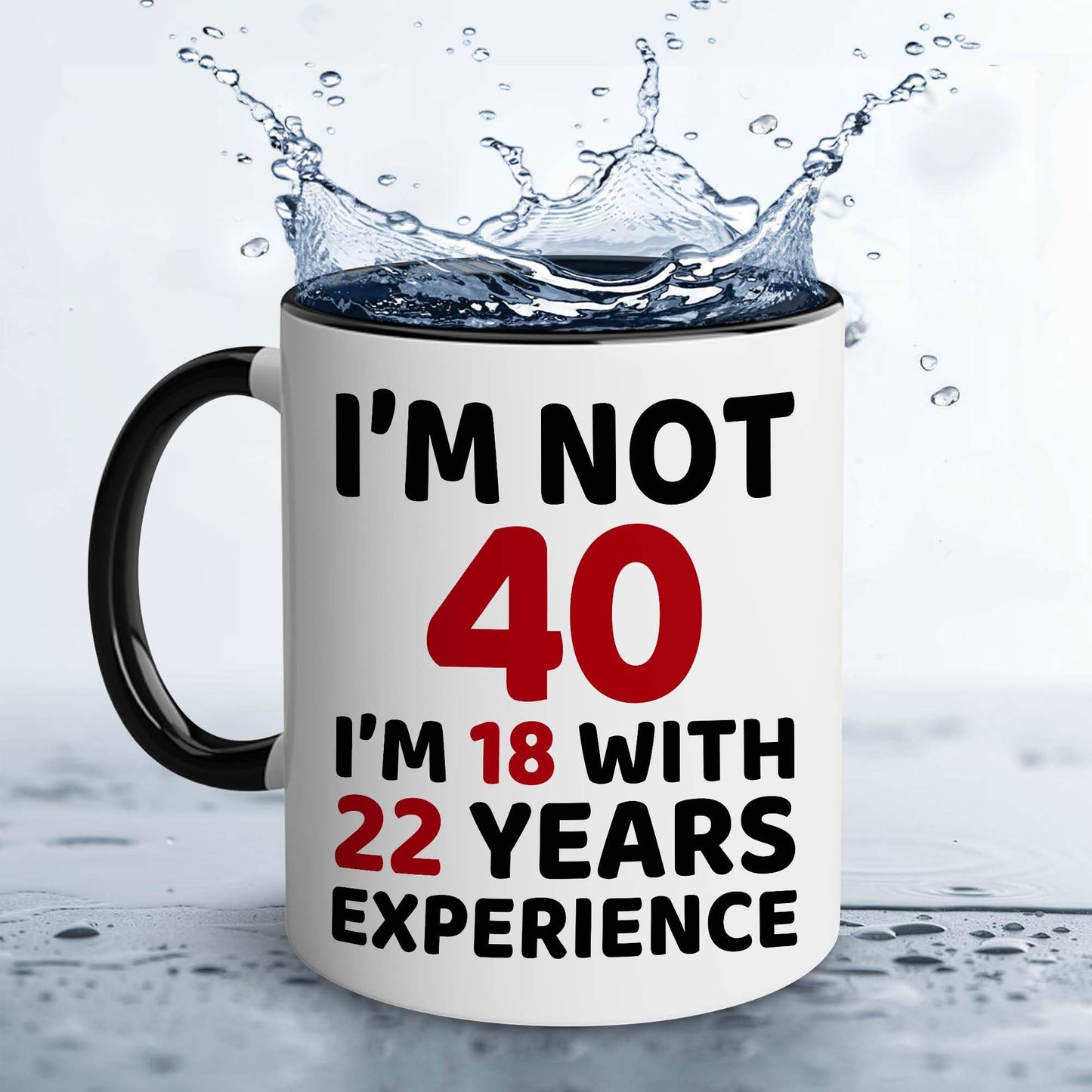 40th Birthday Gifts for Women, Men, Dad, Mom - 1984 Birthday Gifts for Women, 40 Years Old Birthday Gifts Coffee Mug for Wife, Friend, Sister, Her, Him, Brother, Colleague, Coworker, Christmas
