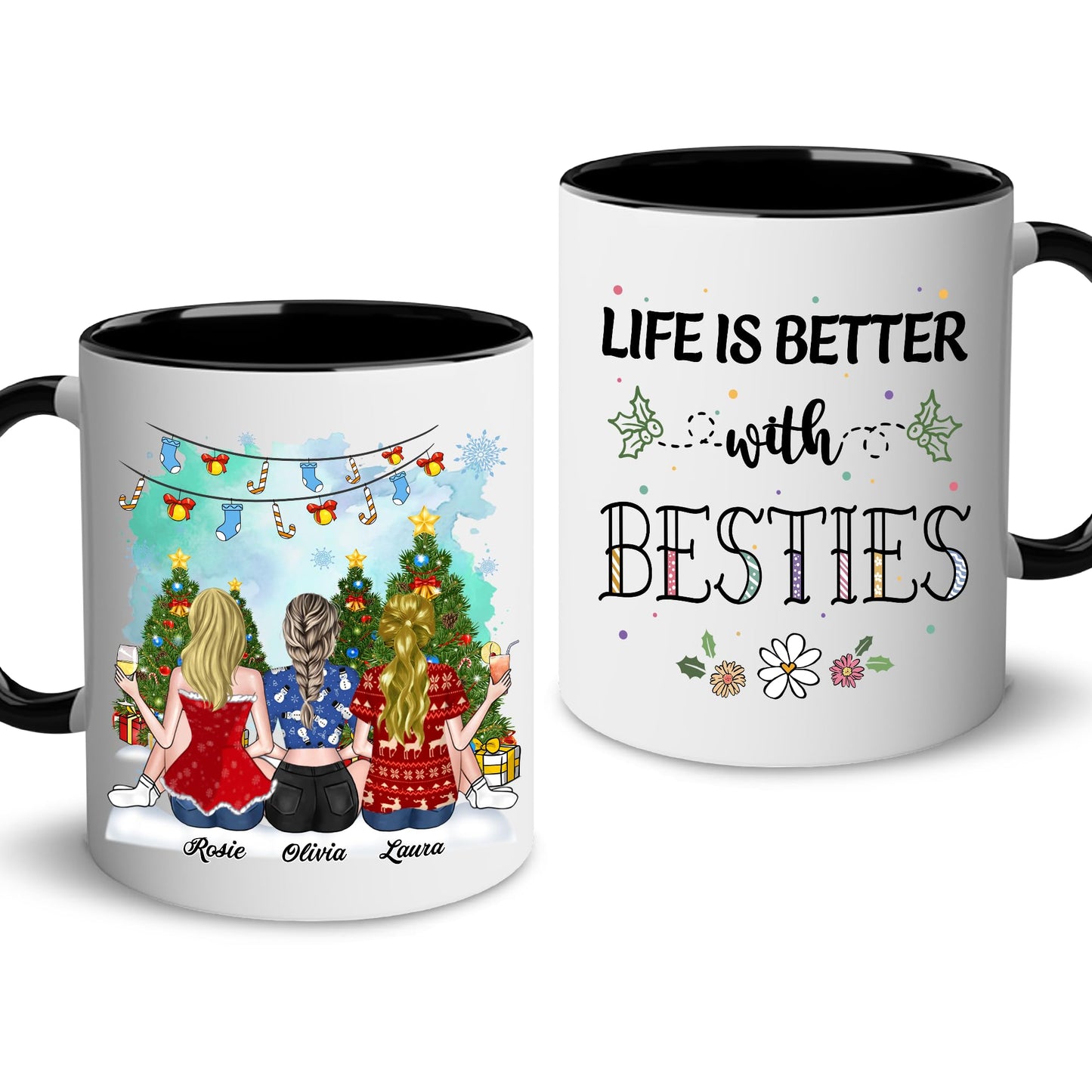 Gift for Sister Mug, Sister Gift for Sister, Sister I Would Fight A Bear Mug, Sister Birthday Gift Coffee Cup, Women, Woman, Mom, Daughter, Brother, Sister Bestie On Christmas Anniversary S2