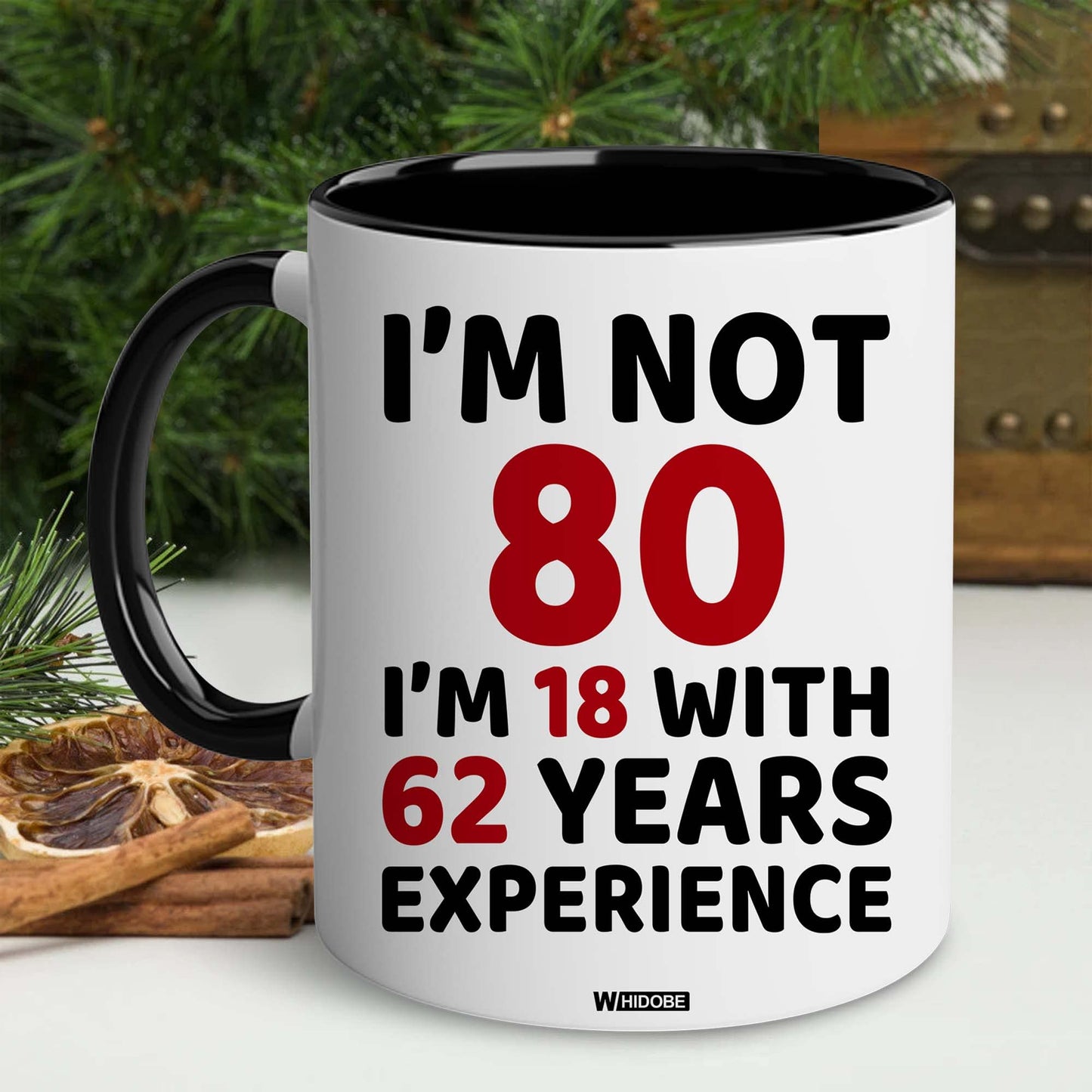 80th Birthday Gifts for Women, Men, Dad, Mom - 1944 Birthday Gifts for Women, 80 Years Old Birthday Gifts Coffee Mug for Wife, Friend, Sister, Her, Brother, Colleague, Coworker, Christmas