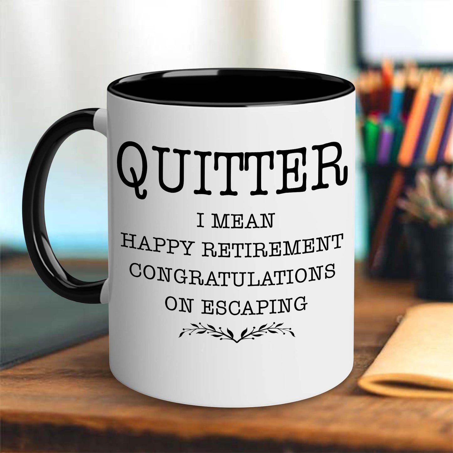 Retirement Gifts for Men Women - Quitter Gifts for Boss, Manager, Coworkers Office, Colleague, Goodbye, Farewell, Coworkers Leaving, Going Away for Coworker, Retirement Cup, Retired Mug 11oz