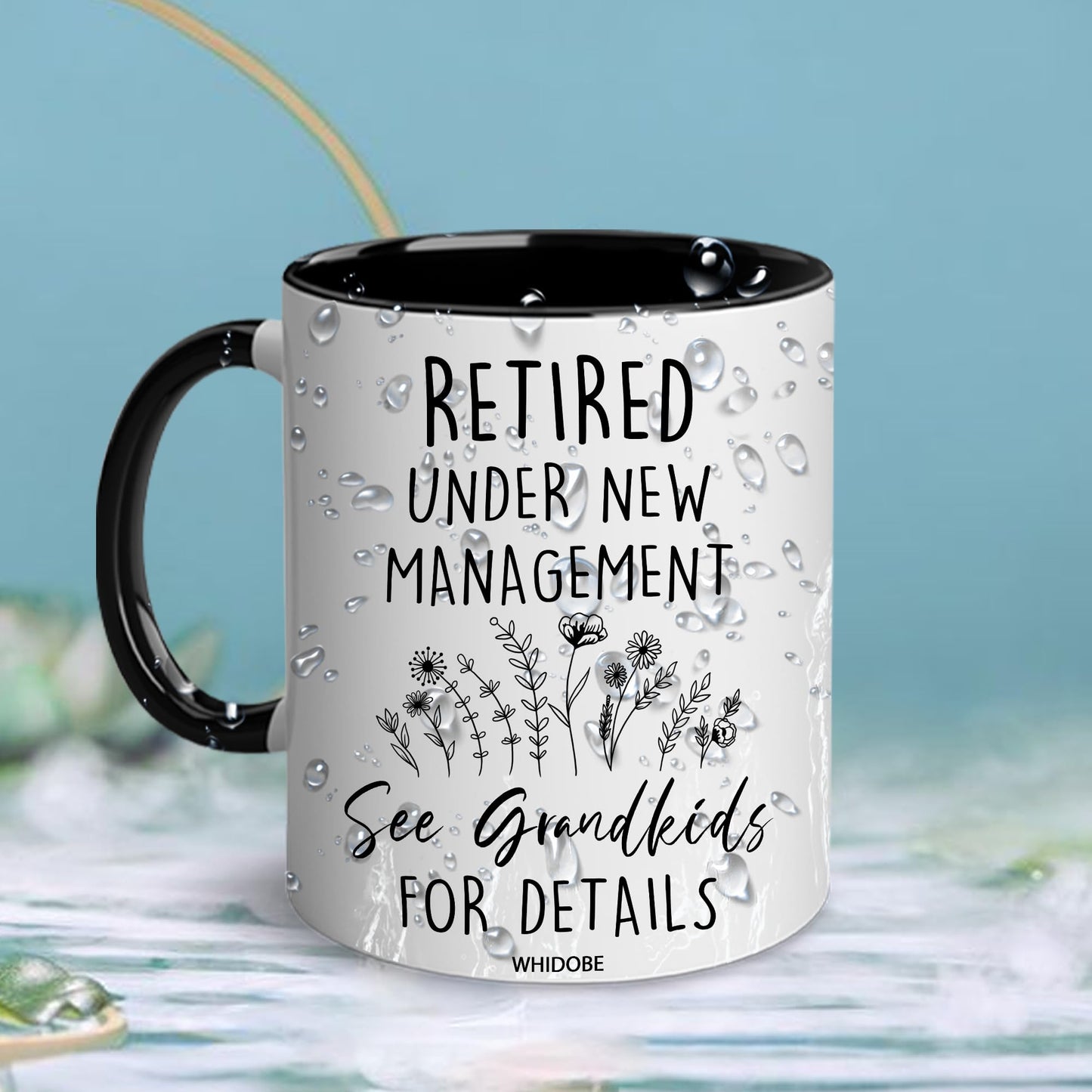 Retirement Gifts for Women, Retirement Gifts for Grandma, Woman, Mom, Coworker, Retired Mug Retired Under New Management See Grandkids For Details Mug For Mothers Day Birthday Christmas 11OZ