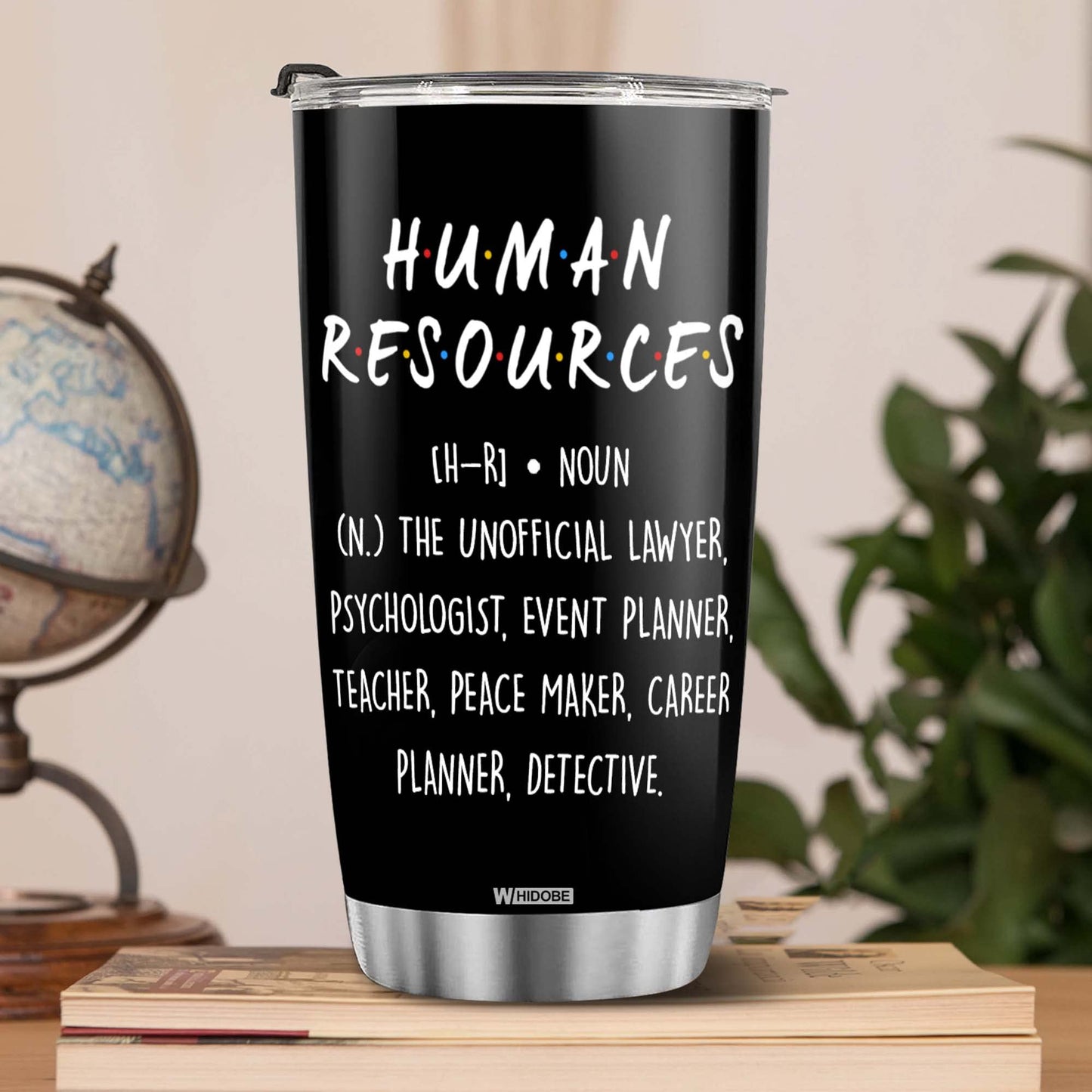 Human Resources Gifts for Women, Men, Dad, Mom, HR Mug, Funny HR Gifts for Women, Human Resources Office Decor, HR Gifts for Coworkers, Gift for HR Accent Black Mug, Mothers Fathers Day