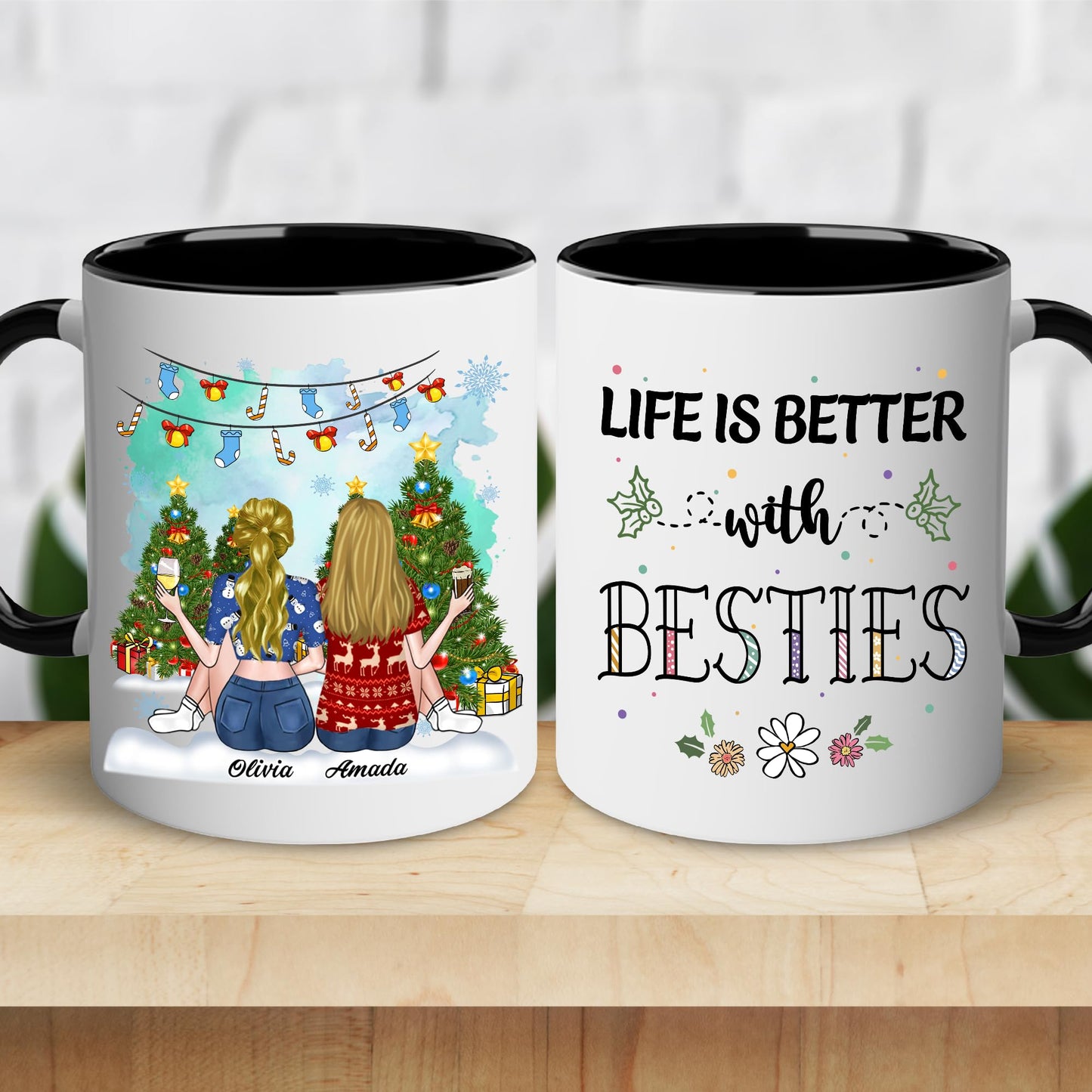 Gift for Sister Mug, Sister Gift for Sister, Sister I Would Fight A Bear Mug, Sister Birthday Gift Coffee Cup, Women, Woman, Mom, Daughter, Brother, Sister Bestie On Christmas Anniversary S2