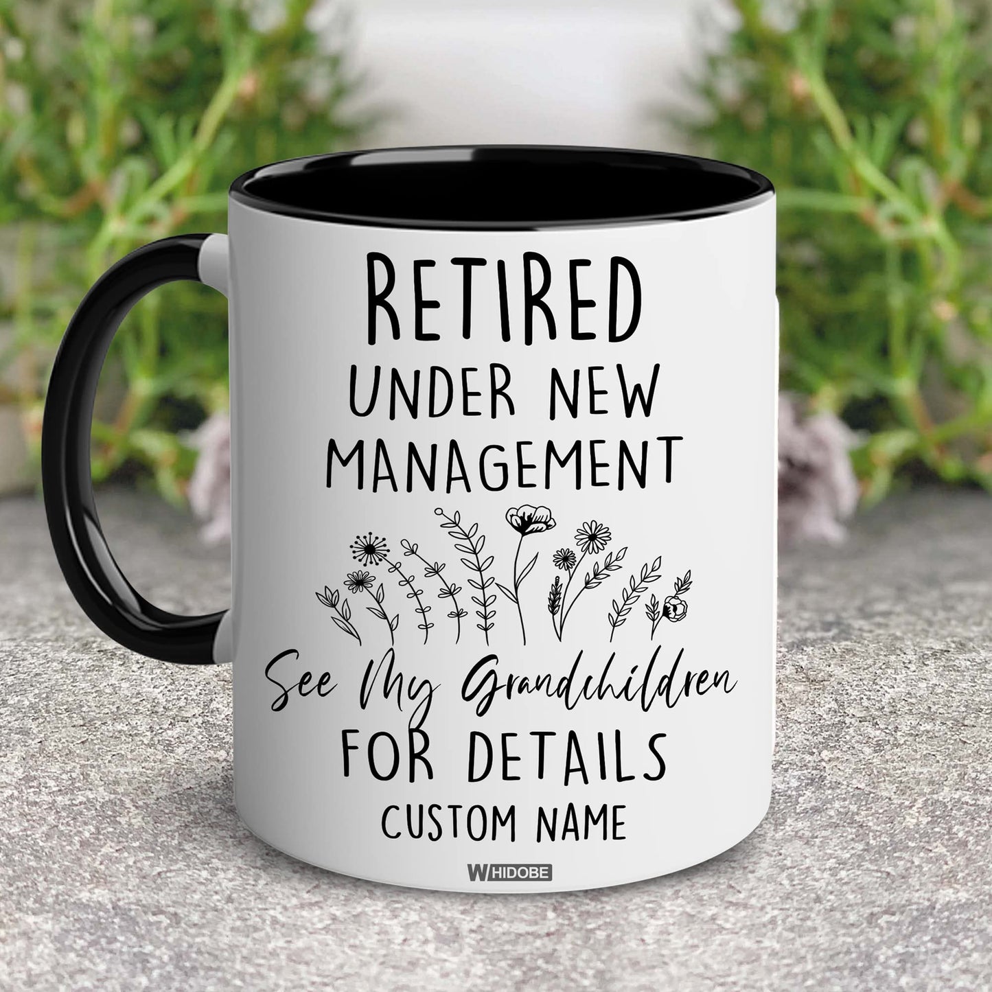 Retirement Gifts for Women, Retirement Gifts for Grandma, Woman, Mom, Coworker, Retired Mug Retired Under New Management See Grandkids For Details Mug For Mothers Day Birthday Christmas 11OZ