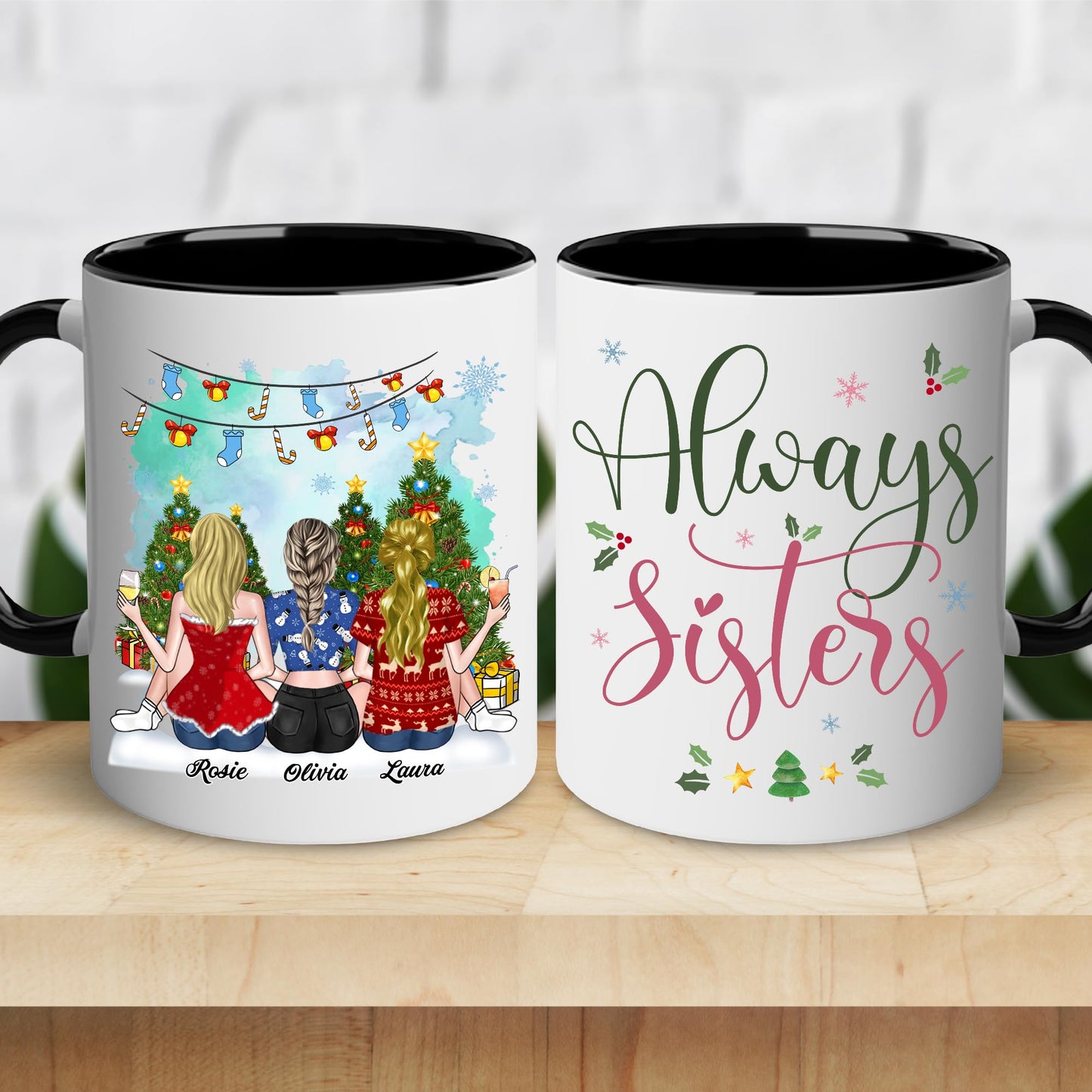 Gift for Sister Mug, Sister Gift for Sister, Sister I Would Fight A Bear Mug, Sister Birthday Gift Coffee Cup, Women, Woman, Mom, Daughter, Brother, Sister Bestie On Christmas Anniversary S2