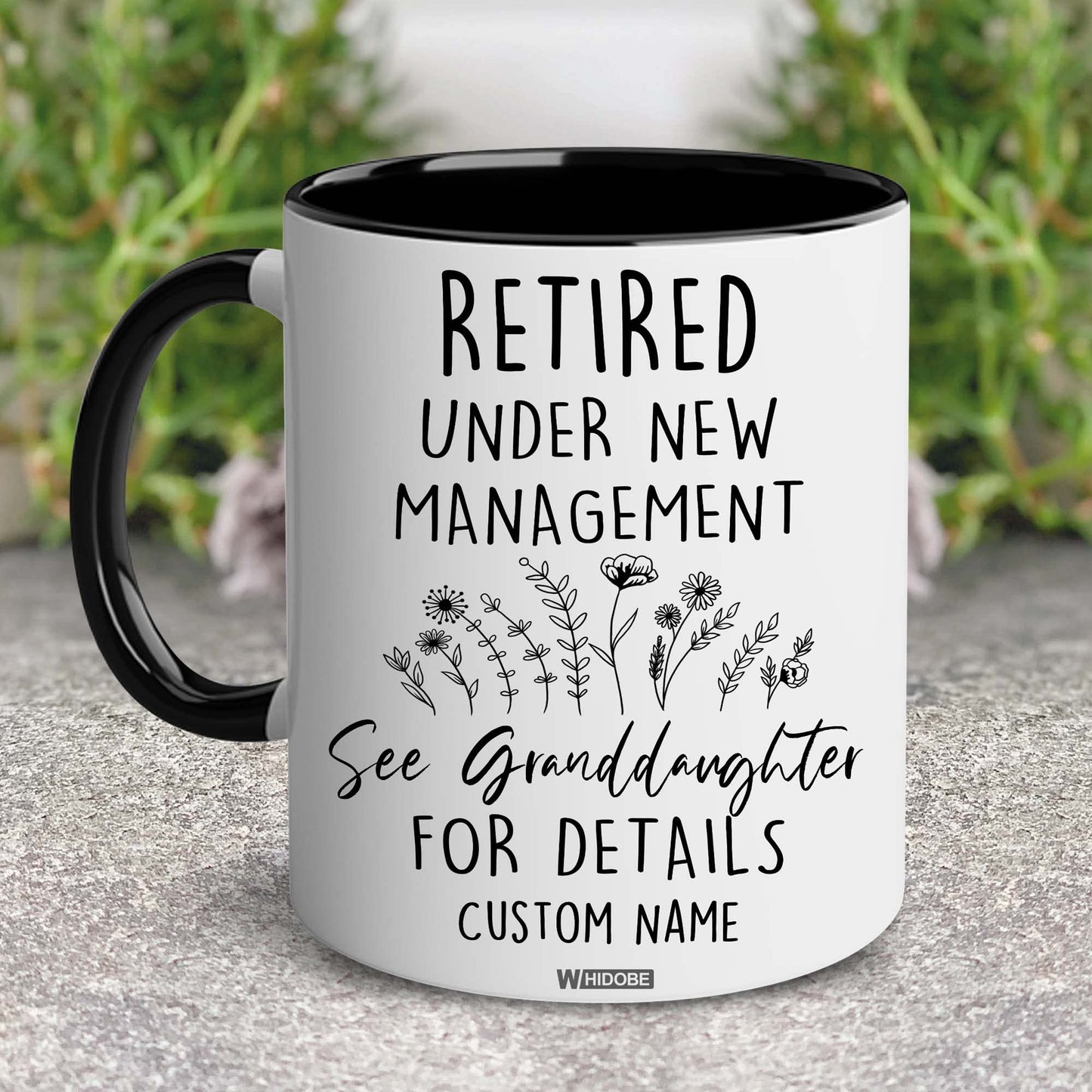 Retirement Gifts for Women, Retirement Gifts for Grandma, Woman, Mom, Coworker, Retired Mug Retired Under New Management See Grandkids For Details Mug For Mothers Day Birthday Christmas 11OZ