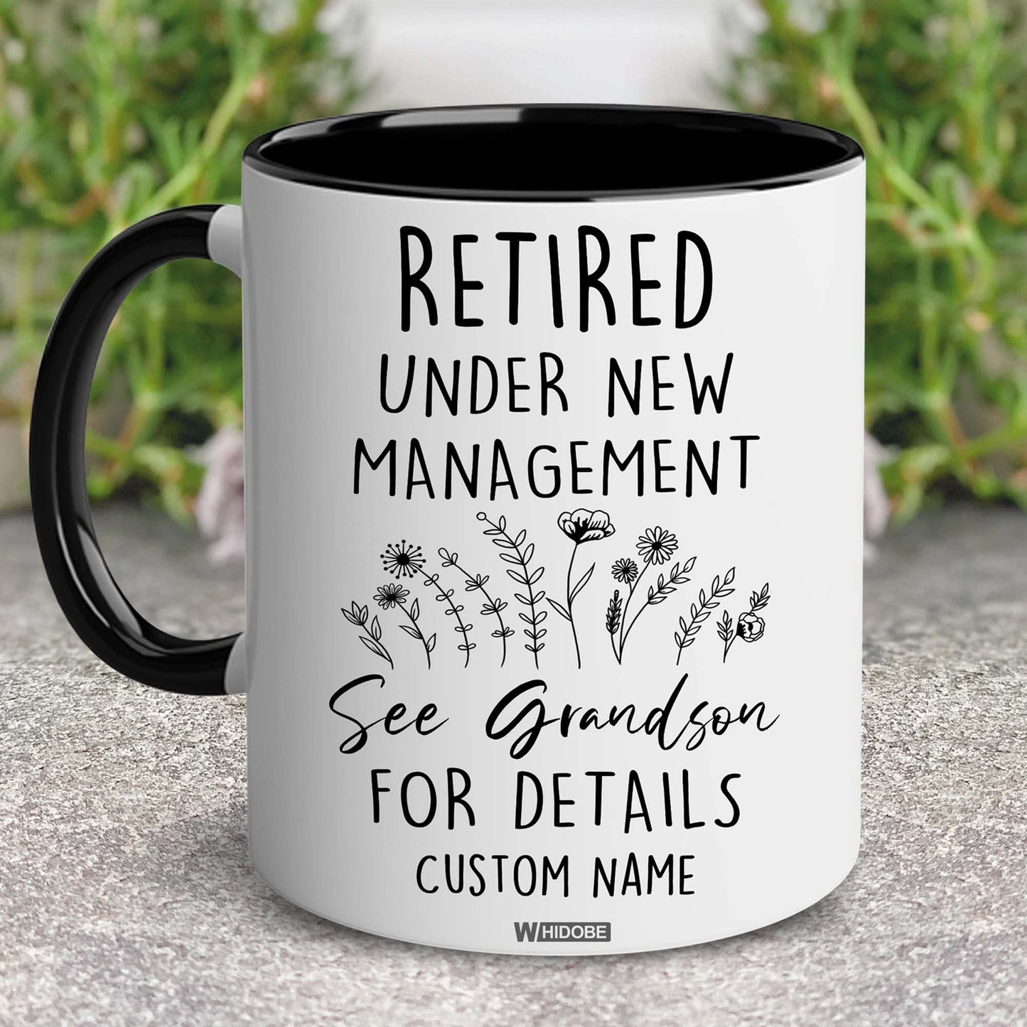 Retirement Gifts for Women, Retirement Gifts for Grandma, Woman, Mom, Coworker, Retired Mug Retired Under New Management See Grandkids For Details Mug For Mothers Day Birthday Christmas 11OZ