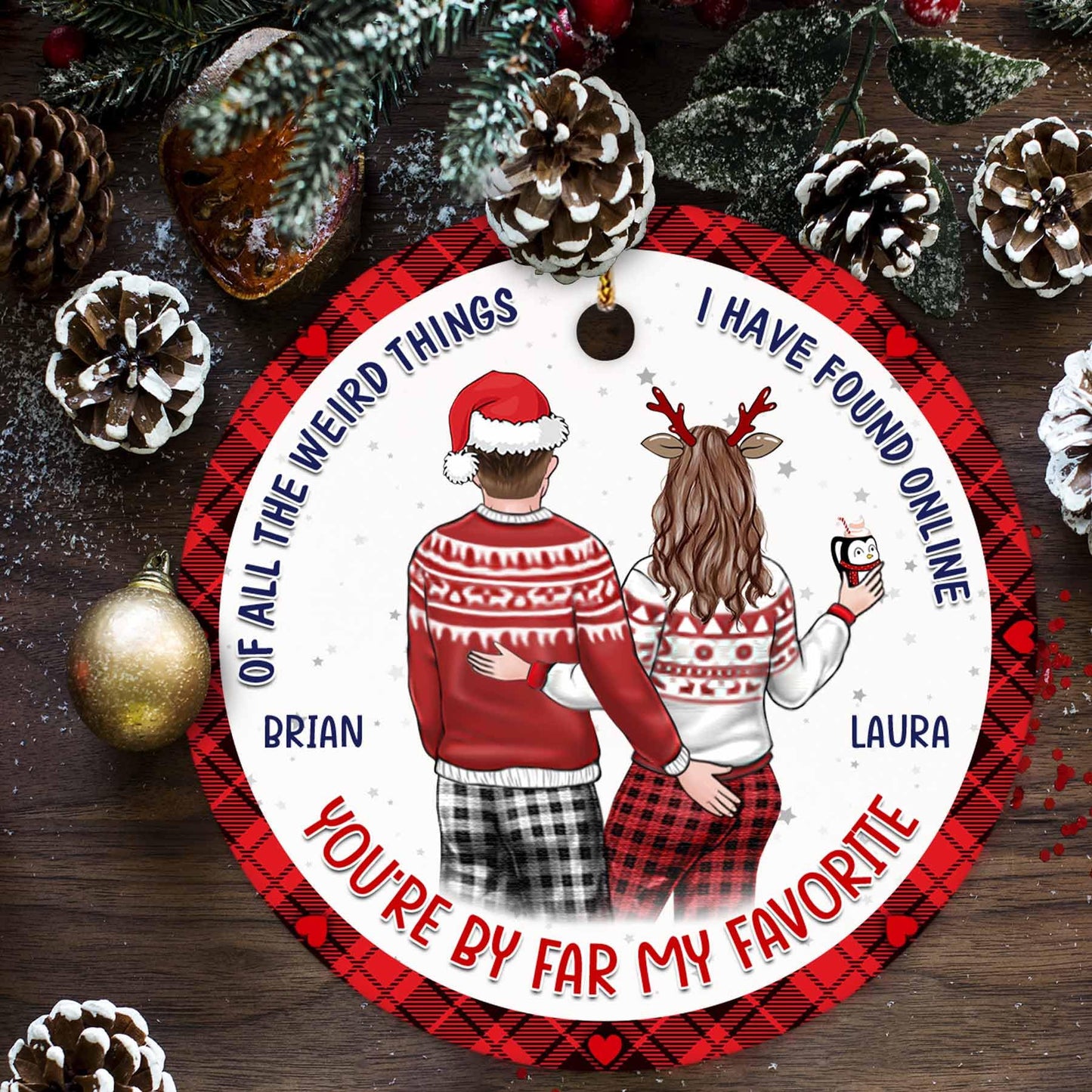 Our First Christmas as Mr. and Mrs. Ornament, Wedding Gifts for Couple Bride and Groom, 1st Christmas Married Ornaments, 2023 Christmas Tree Decoration, Bridal Shower Gift, Newlywed Gift
