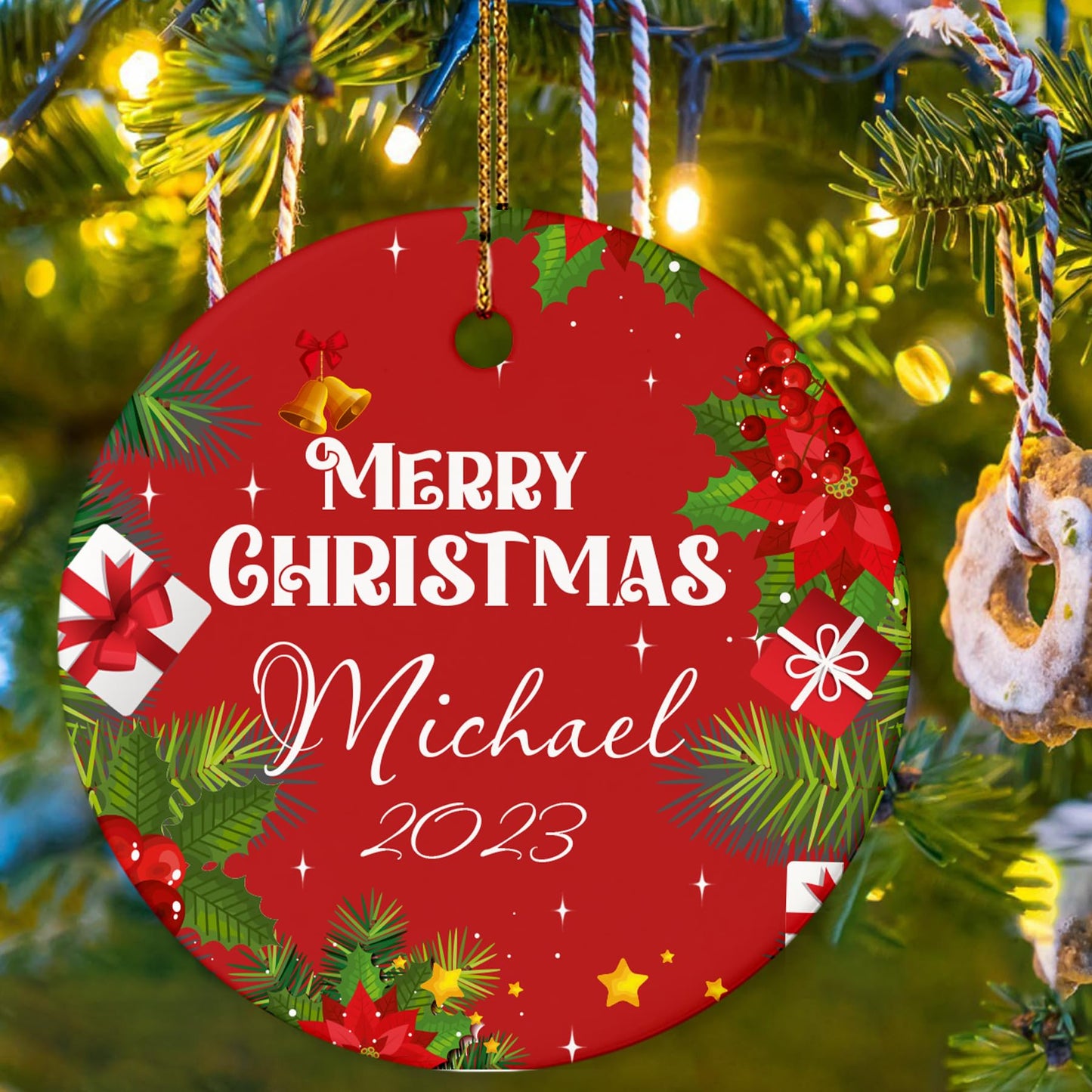 Our First Christmas as Mr. and Mrs. Ornament, Wedding Gifts for Couple Bride and Groom, 1st Christmas Married Ornaments, 2023 Christmas Tree Decoration, Bridal Shower Gift, Newlywed Gift