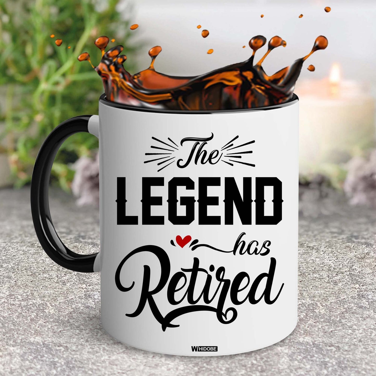 Retirement Gifts Retirement Mug Retired Mug The Legend Has Retired Mug for Women Men Dad Mom Retired Calendar Mug Coworkers Office Family Idea Her Mothers Fathers Day Birthday Christmas