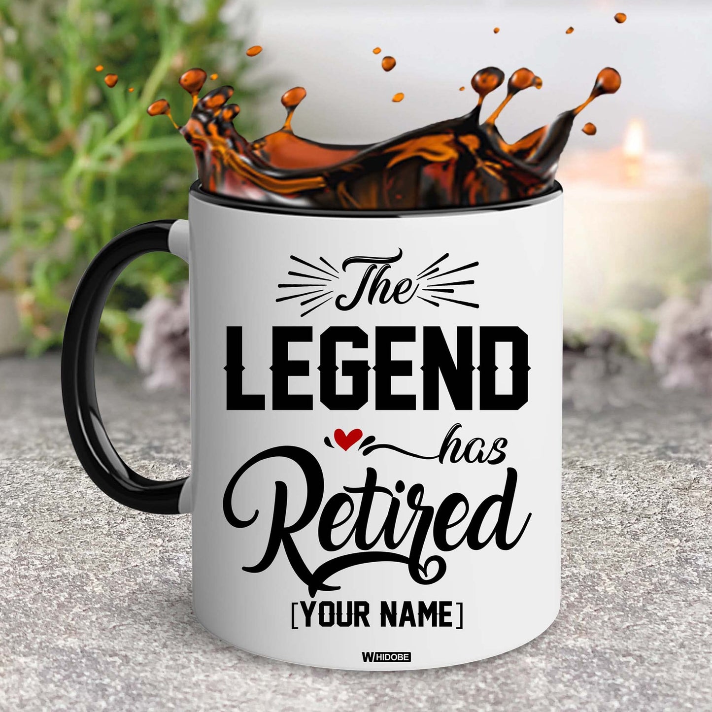 Retirement Gifts Retirement Mug Retired Mug The Legend Has Retired Mug for Women Men Dad Mom Retired Calendar Mug Coworkers Office Family Idea Her Mothers Fathers Day Birthday Christmas