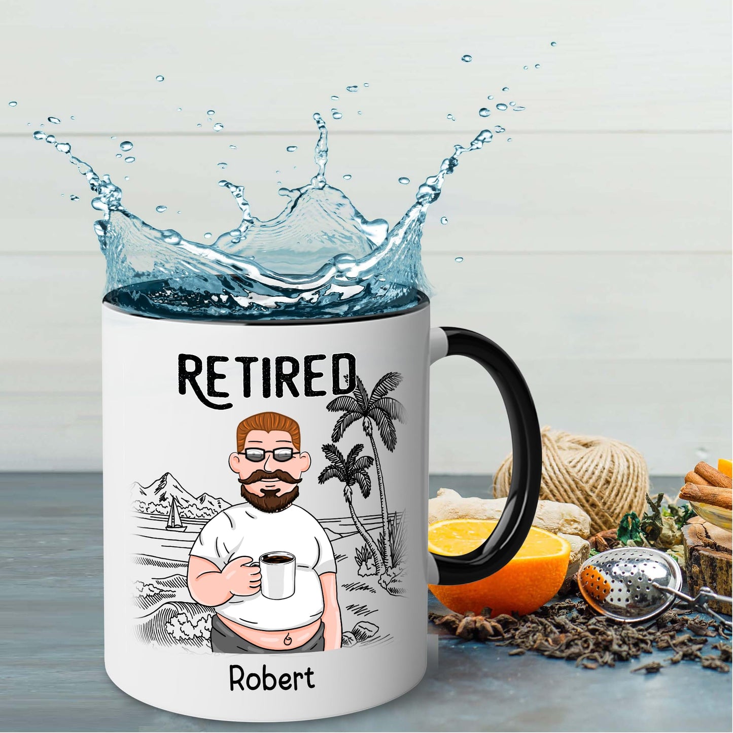 Retirement Gifts for Women Men, Happy Retirement Mug, Retirement Gifts, Farewell Gifts for Coworkers Grandma Grandpa Friends Boss Funny Retirement, Retired Gifts for Christmas, Birthday 11OZ