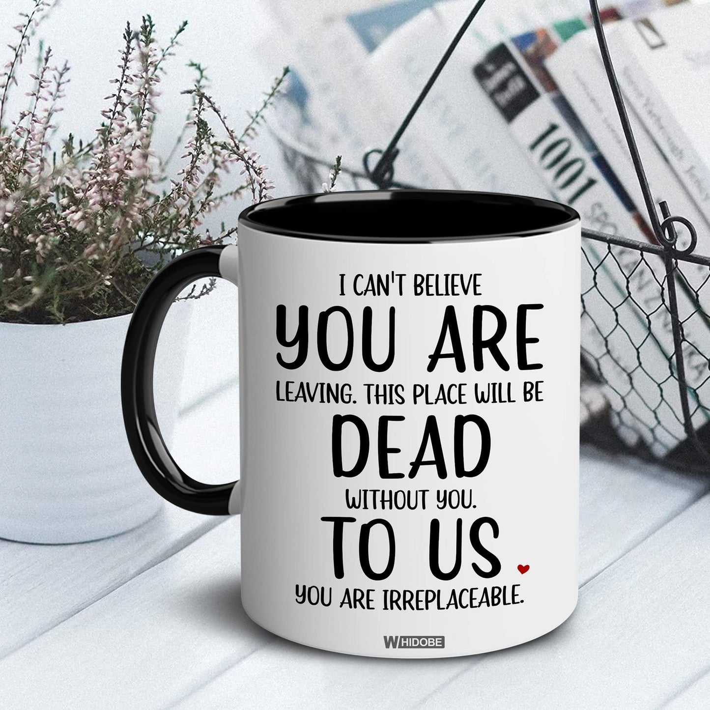 Coworker Leaving Gifts For Women Men, You Are Dead To Us Mug, Goodbye Coworker, New Job, Going Away Gift for Coworker, Colleague, Farewell, Leaving For New Job, Goodbye, Good Luck Coworker