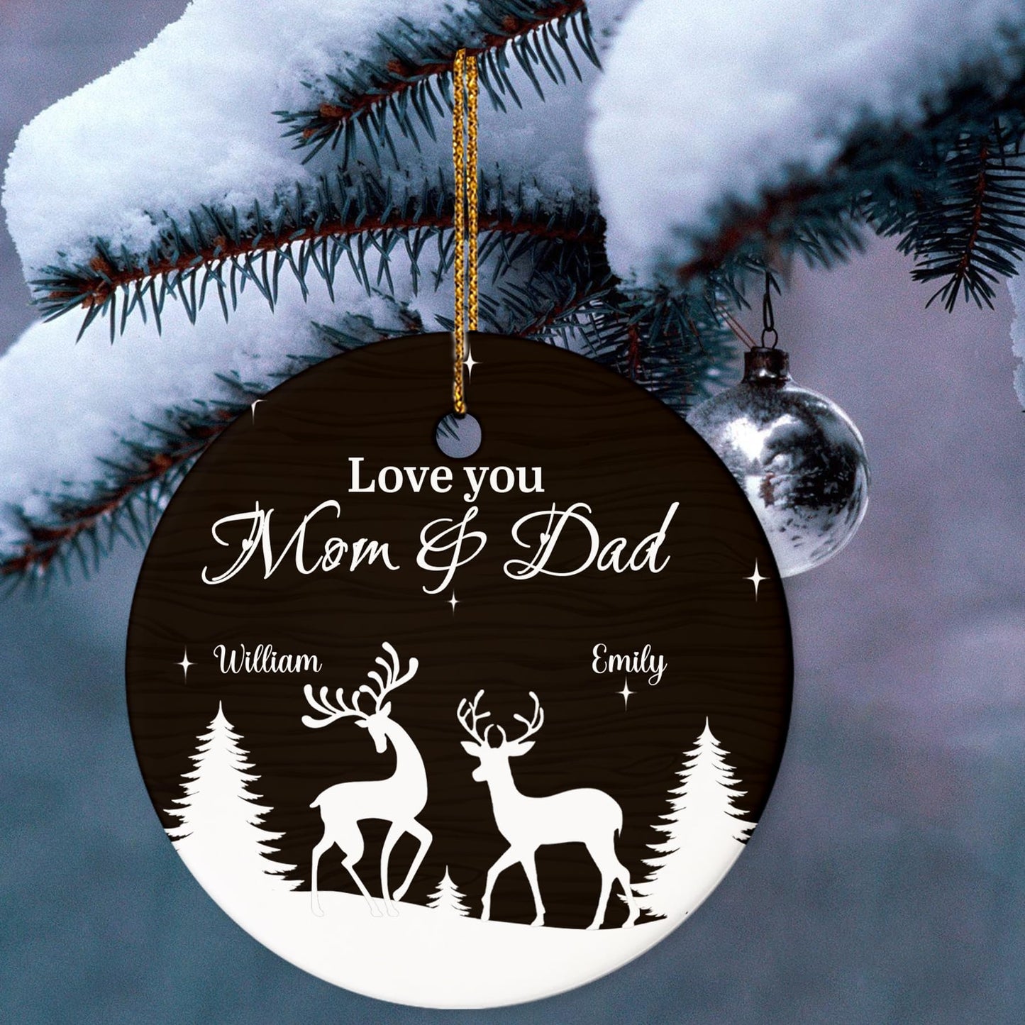 Our First Christmas as Mr. and Mrs. Ornament, Wedding Gifts for Couple Bride and Groom, 1st Christmas Married Ornaments, 2023 Christmas Tree Decoration, Bridal Shower Gift, Newlywed Gift