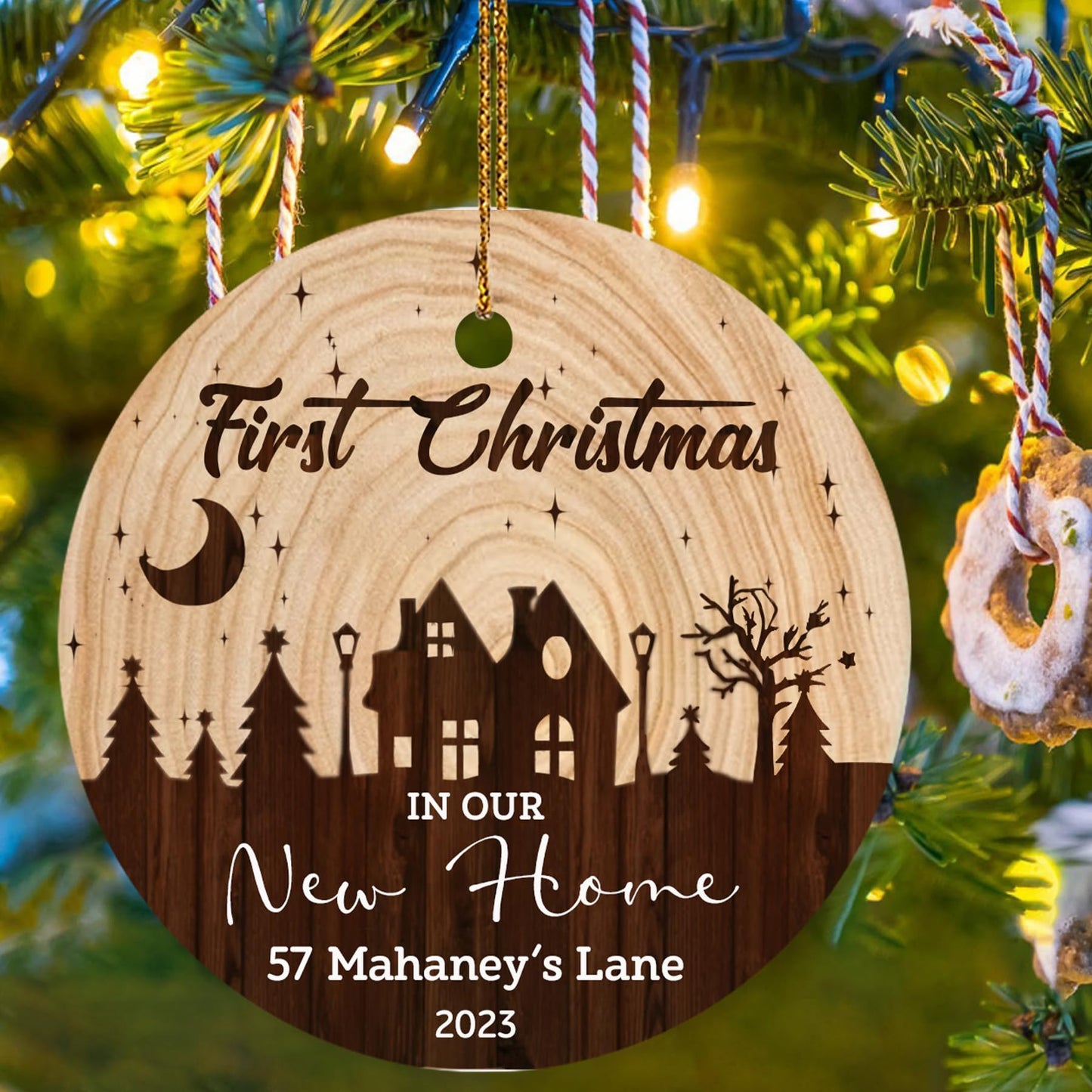 Our First Christmas as Mr. and Mrs. Ornament, Wedding Gifts for Couple Bride and Groom, 1st Christmas Married Ornaments, 2023 Christmas Tree Decoration, Bridal Shower Gift, Newlywed Gift