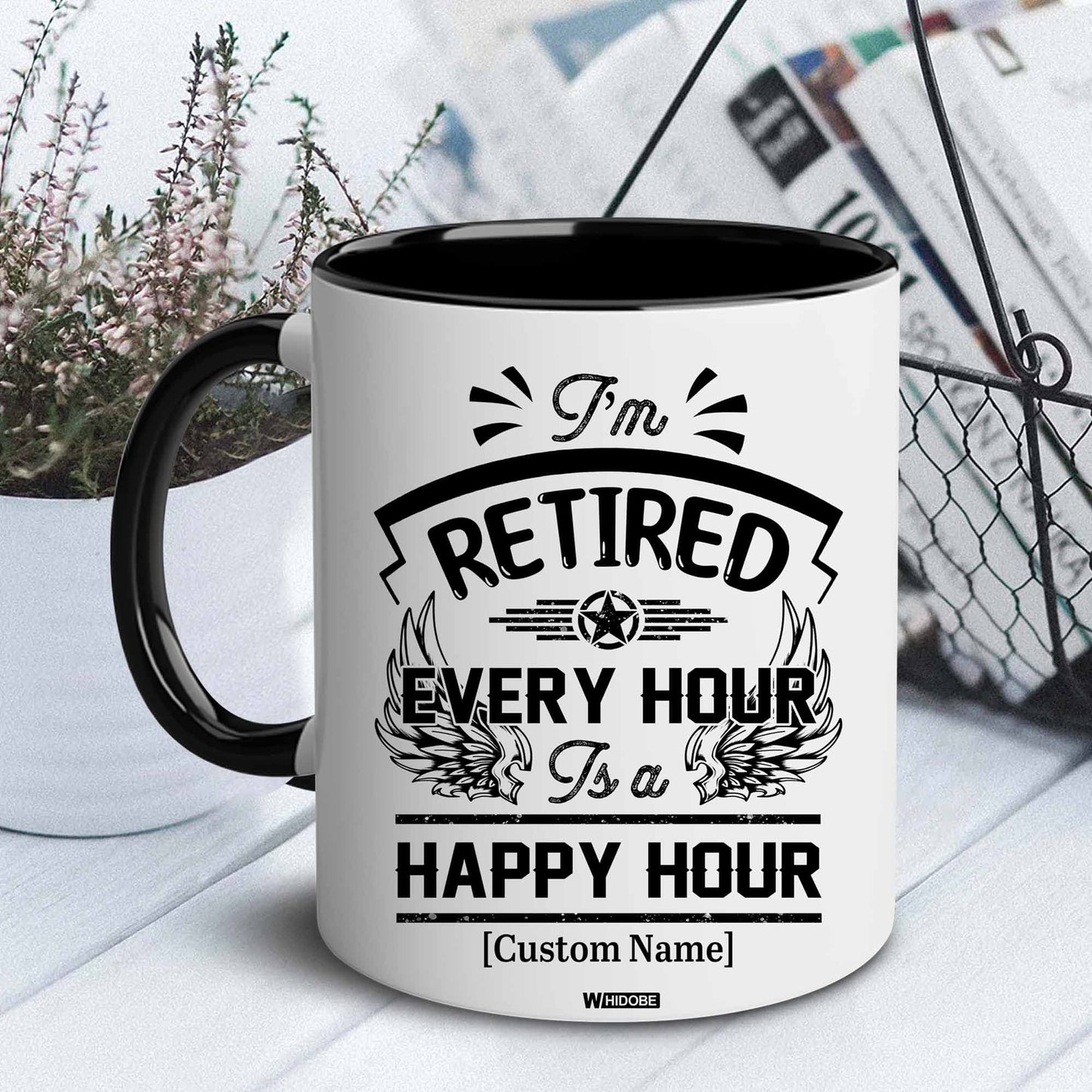 Funny Retirement Gift Mug Retired Not My Problem Any More Mug for Women Men Dad Mom Retired Calendar Mug Coworkers Office Family Idea for Her Nurse Mothers Day Birthday Anniversary Christmas
