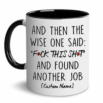 I Used To Work With Absolute Legend Coworker Retirement New Job Goodbye Workplace Office Boss, Women, Men, Going Away, Colleague, Farewell, Leaving, Good Luck New Job Coworker Accent Mug 11OZ