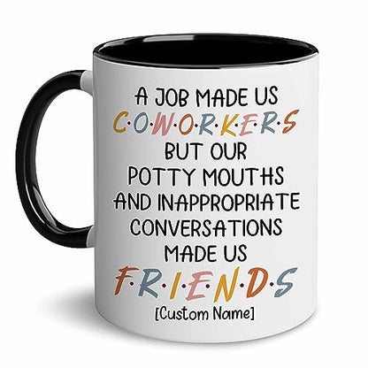 I Used To Work With Absolute Legend Coworker Retirement New Job Goodbye Workplace Office Boss, Women, Men, Going Away, Colleague, Farewell, Leaving, Good Luck New Job Coworker Accent Mug 11OZ