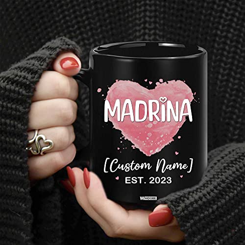 Godparents Proposal Mug Set, Padrino De Bautizo Cup Set, Bautizo Recuerdos Juego De 2 Tazas,God parents Presents Proposal, Quieren Ser Mis Padrinos, Quieres Ser Mi Madrina, Wedding Mug 11OZ