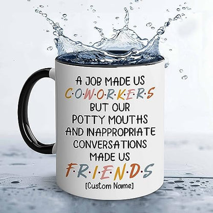 I Used To Work With Absolute Legend Coworker Retirement New Job Goodbye Workplace Office Boss, Women, Men, Going Away, Colleague, Farewell, Leaving, Good Luck New Job Coworker Accent Mug 11OZ