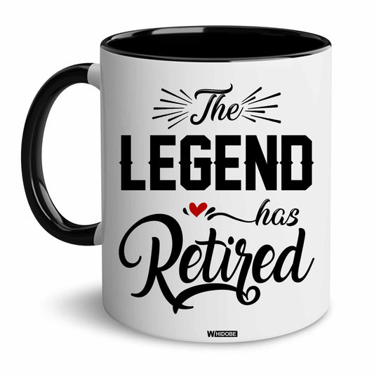 Retirement Gifts Retirement Mug Retired Mug The Legend Has Retired Mug for Women Men Dad Mom Retired Calendar Mug Coworkers Office Family Idea Her Mothers Fathers Day Birthday Christmas