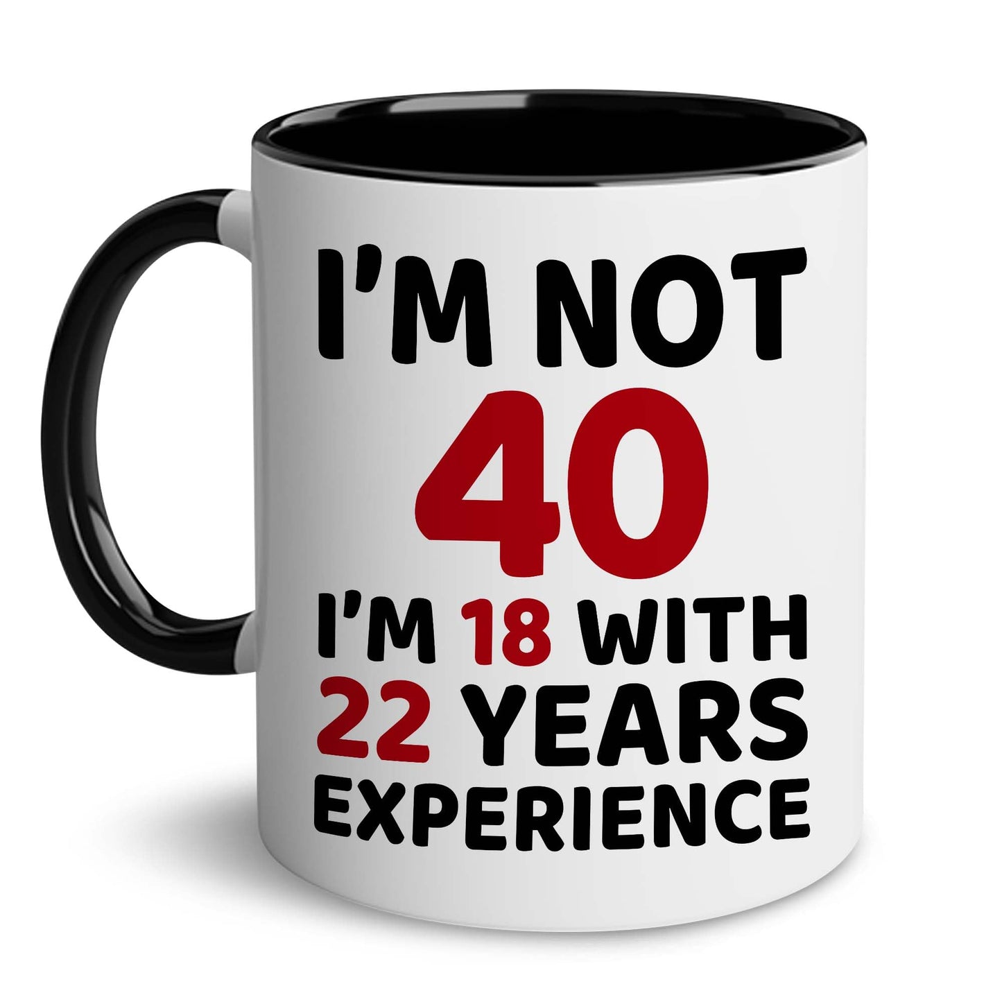 40th Birthday Gifts for Women, Men, Dad, Mom - 1984 Birthday Gifts for Women, 40 Years Old Birthday Gifts Coffee Mug for Wife, Friend, Sister, Her, Him, Brother, Colleague, Coworker, Christmas