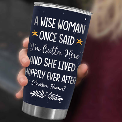 Stainless Steel 20.0 oz Tumbler, Vacuum Insulated Retirement New Job Goodbye Workplace Office Boss, BPA Free