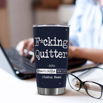 Stainless Steel 20.0 oz Tumbler, Vacuum Insulated Retirement New Job Goodbye Workplace Office Boss, BPA Free