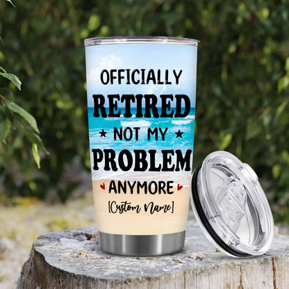 Retirement Gifts - Retirement Weekly Schedule Tumbler for Women, Mom, Grandma, Woman - Retired Calendar Tumbler for Coworkers Family Her, Girl Mothers Day Birthday Christmas 20OZ