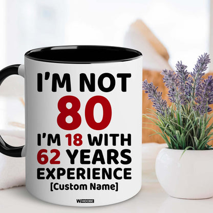 80th Birthday Gifts for Women, Men, Dad, Mom - 1944 Birthday Gifts for Women, 80 Years Old Birthday Gifts Coffee Mug for Wife, Friend, Sister, Her, Brother, Colleague, Coworker, Christmas