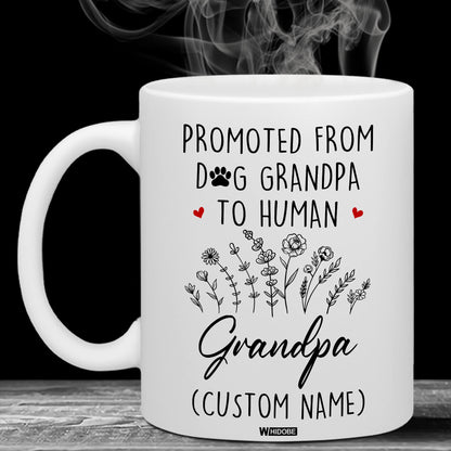 Grandma Gift Mug, New Baby Reveal Gift For Grandma, Grandma To Be From Daughter, Baby Pregnancy Announcement Gift, Cute Mug For Women Woman, New Grandmother, Mothers Day Cup Future Grandma