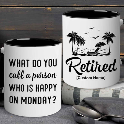 Retirement Gifts for Women Men, Happy Retirement Mug, Retirement Gifts, Farewell Gifts for Coworkers Grandma Grandpa Friends Boss Funny Retirement, Retired Gifts for Christmas, Birthday 11OZ