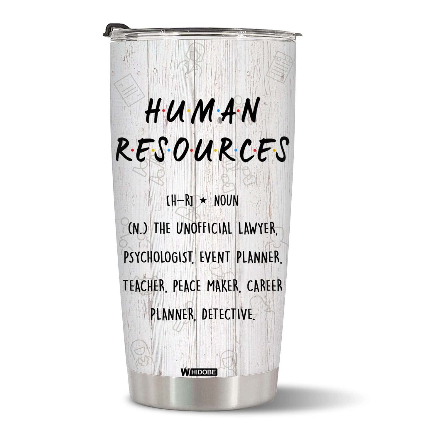 Human Resources Gifts for Women, Men, Dad, Mom, HR Mug, Funny HR Gifts for Women, Human Resources Office Decor, HR Gifts for Coworkers, Gift for HR Accent Black Mug, Mothers Fathers Day