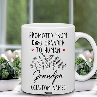 Grandma Gift Mug, New Baby Reveal Gift For Grandma, Grandma To Be From Daughter, Baby Pregnancy Announcement Gift, Cute Mug For Women Woman, New Grandmother, Mothers Day Cup Future Grandma