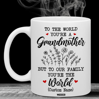 Grandma Gift Mug, New Baby Reveal Gift For Grandma, Grandma To Be From Daughter, Baby Pregnancy Announcement Gift, Cute Mug For Women Woman, New Grandmother, Mothers Day Cup Future Grandma