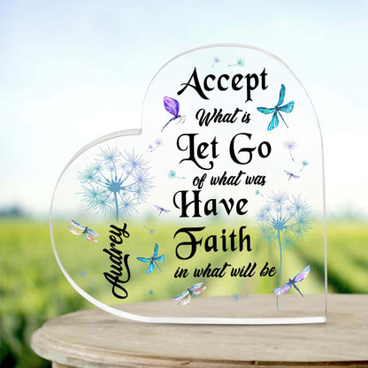 Christian Gifts, Family Religious Gifts for Men Women, Heart-shaped Christian Acrylic Plaque, Christmas Acrylic Plaque, Christian Decorations for Home, Religious Decor, Christian Friend Gifts