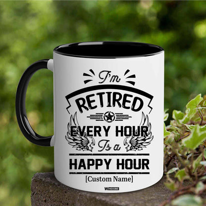 Funny Retirement Gift Mug Retired Not My Problem Any More Mug for Women Men Dad Mom Retired Calendar Mug Coworkers Office Family Idea for Her Nurse Mothers Day Birthday Anniversary Christmas