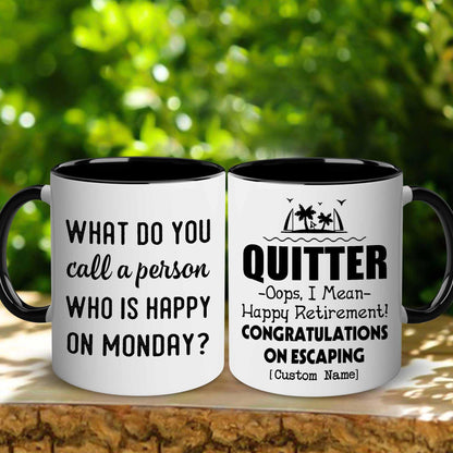 Retirement Gifts for Women Men, Happy Retirement Mug, Retirement Gifts, Farewell Gifts for Coworkers Grandma Grandpa Friends Boss Funny Retirement, Retired Gifts for Christmas, Birthday 11OZ